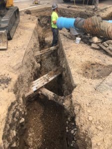 titanium-excavation-around-pipes